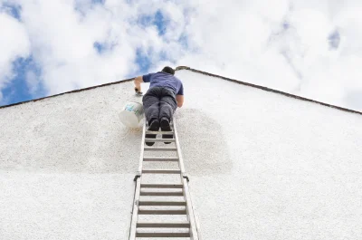 Peinture extérieure à Saint-Saëns — façades et ravalement